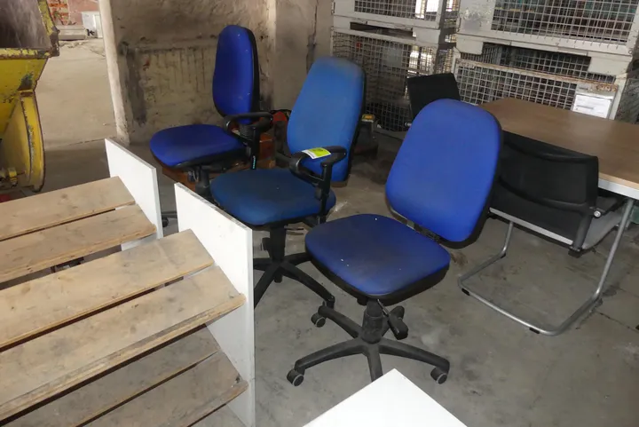 3x Bürostuhl